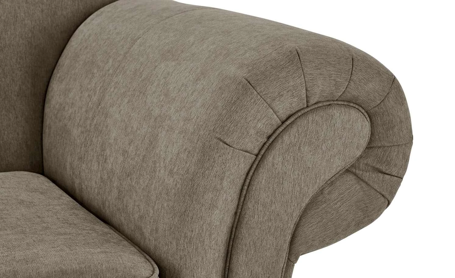 Ottomane Charlene | Taupe rechts 8 Ottomane Charlene | Taupe rechts – Bild 6