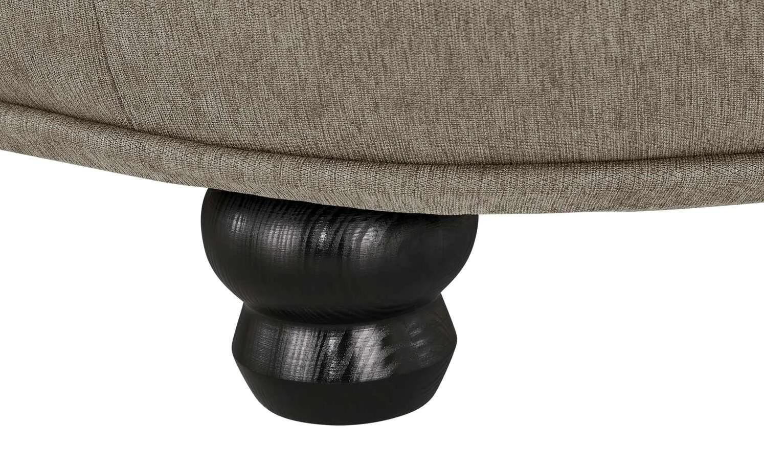 Ottomane Charlene | Taupe rechts 11 Ottomane Charlene | Taupe rechts – Bild 9