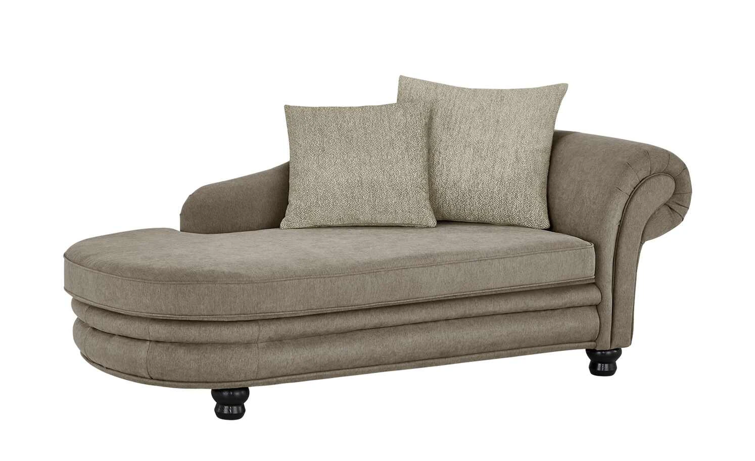 Ottomane Charlene | Taupe rechts 12 Ottomane Charlene | Taupe rechts – Bild 10