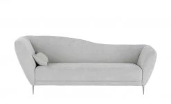 Gallery M Recamiere Vittoria | Silbergrau links