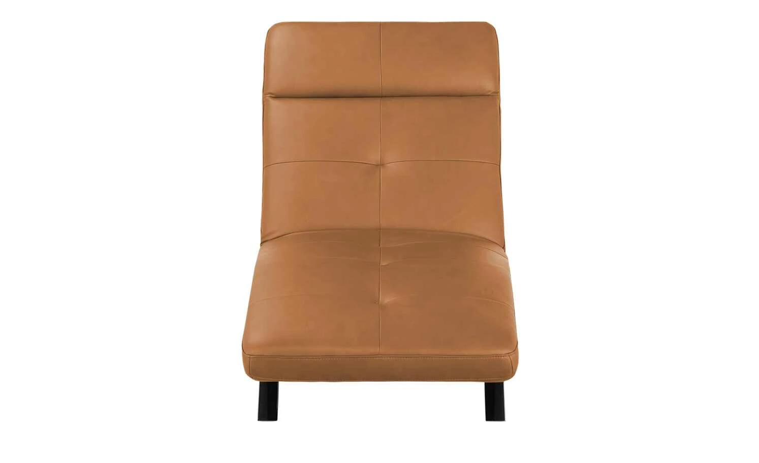 Relaxliege aus Leder Riva | Cognac (Orange-Braun) 5 Relaxliege aus Leder Riva | Cognac (Orange-Braun) – Bild 3