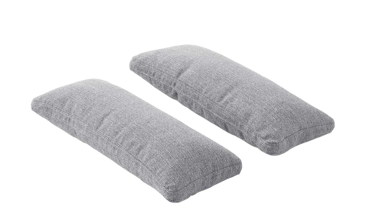 Armlehnenkissen, 2er-Set Genua | Lichtgrau (Hellgrau) 6 Armlehnenkissen, 2er-Set Genua | Lichtgrau (Hellgrau) – Bild 4