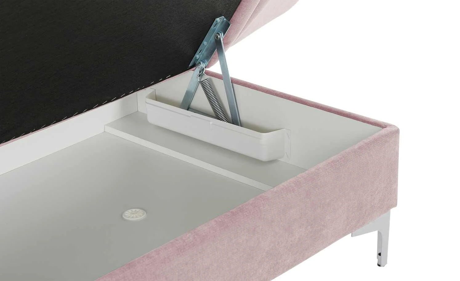 Liege Greta | Rose (Rosa) rechts Rückenkissen gesteppt 9 Liege Greta | Rose (Rosa) rechts Rückenkissen gesteppt – Bild 7