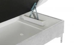 Liege Greta | Silber (Hellgrau) rechts Rückenkissen gesteppt -Polsterzubehör Verkäufe 29403385 8 202204272232