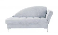 Liege Greta | Hellblau rechts Rückenkissen gesteppt