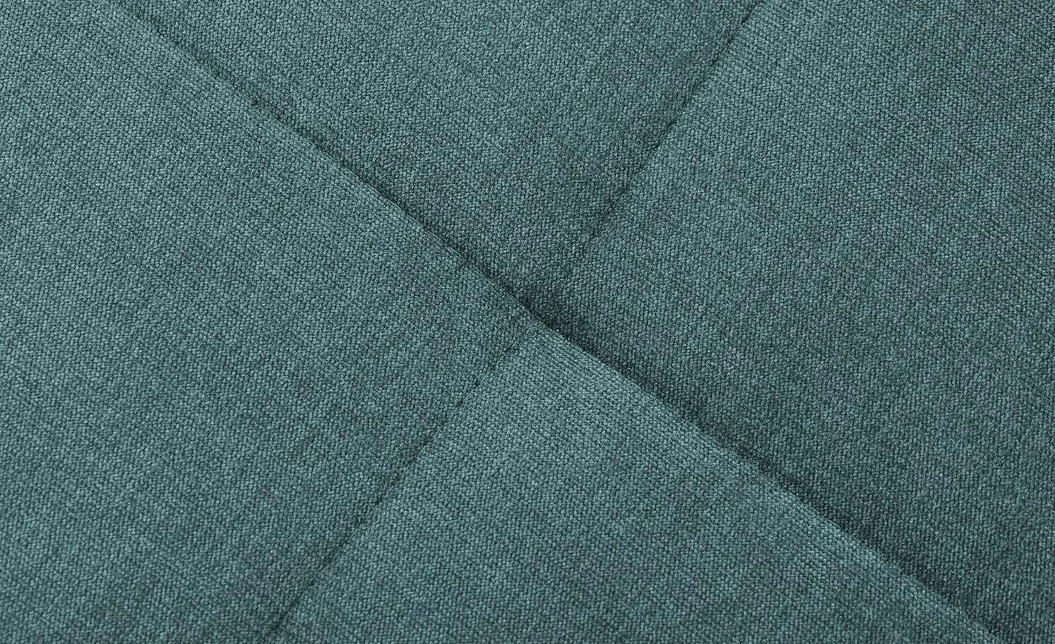 Liege Greta | Smaragd (Petrol) rechts Rückenkissen gesteppt 4 Liege Greta | Smaragd (Petrol) rechts Rückenkissen gesteppt – Bild 2