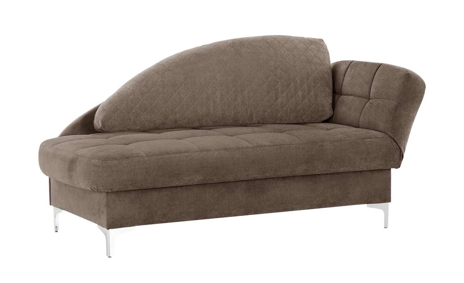 Liege Greta | Braun rechts Rückenkissen gesteppt 11 Liege Greta | Braun rechts Rückenkissen gesteppt – Bild 9