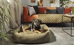 LABONI Hundebett Classic | Olive (Grün) S