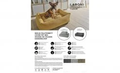 LABONI Hundebett Classic | Grey (Grau) L -Polsterzubehör Verkäufe 28401356 6 202108051259