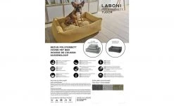 LABONI Hundebett Classic | Gold (Gelb) S -Polsterzubehör Verkäufe 28401357 3 202108051259