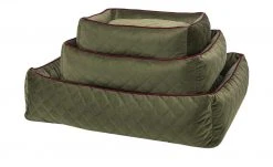 LABONI Hundebett Samt Classic | Olive (Grün) L -Polsterzubehör Verkäufe 28401363 4 202108051259